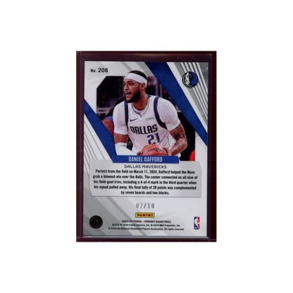 Daniel Gafford 2023-24 Panini Phoenix Basketball Gold /10