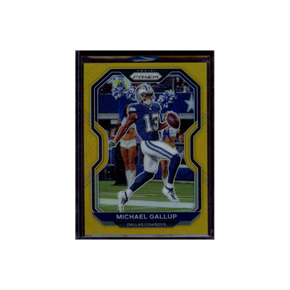 Michael Gallup 2020 Panini Prizm Football Gold Prizm /10