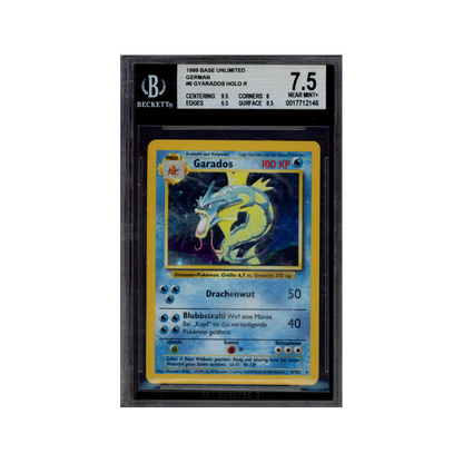 Gyarados Holo R 1999 Base Unlimited German BGS 7.5
