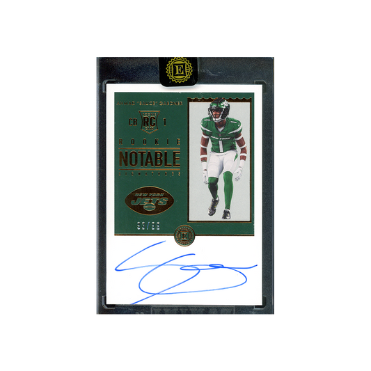 Ahmad Sauce Gardner 2022 Panini One Football Rookie Notable Signatures Auto /99