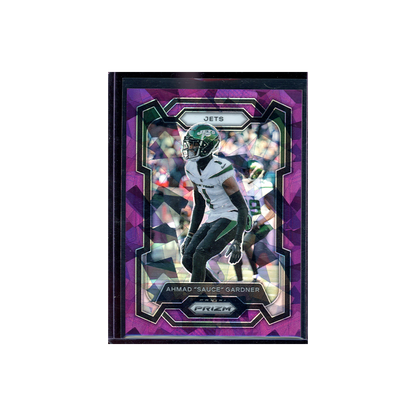 Ahmad Sauce Gardner 2023 Panini Prizm Football Purple Ice /225