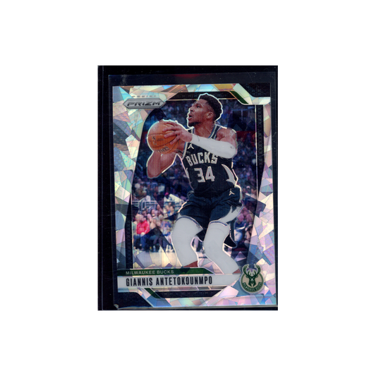 Giannis Antetokounmpo 2024-25 Panini Prizm Basketball Cracked Ice #85