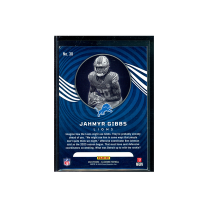 Jahmyr Gibbs 2023 Panini Illusions Football Rookie /399