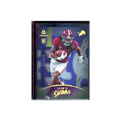 Jahmyr Gibbs 2023 Panini Luminance Football Rookie /175