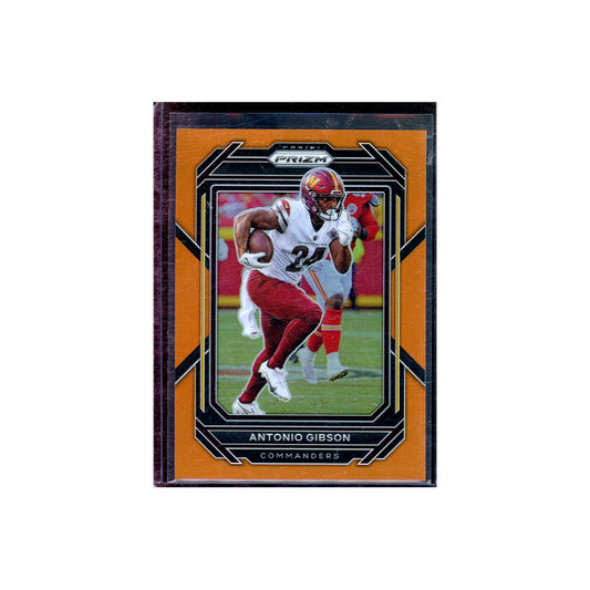 Antonoi Gibson 2022 Panini Prizm Football Orange Prizm /249