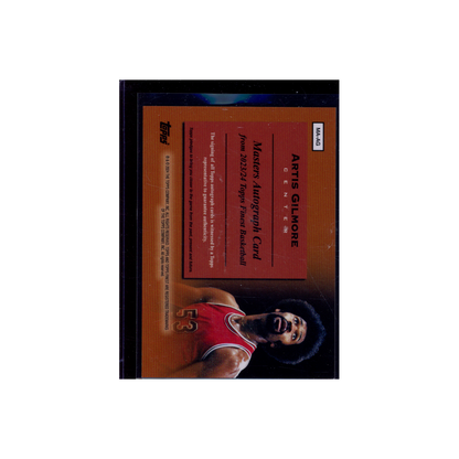 Artis Gilmore 2023-24 Topps Finest Basketball Masters Auto Gold /50