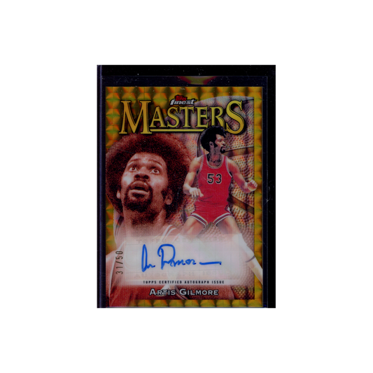 Artis Gilmore 2023-24 Topps Finest Basketball Masters Auto Gold /50