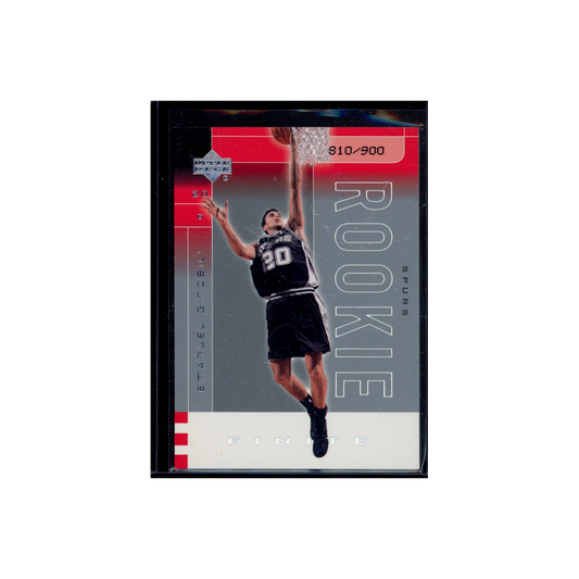 Manu Ginobili 2001-02 Upper Deck Finite Rookie /900