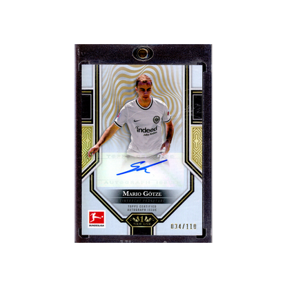 Mario Götze 2022-23 Topps Tier One Ball Magnet Auto /110