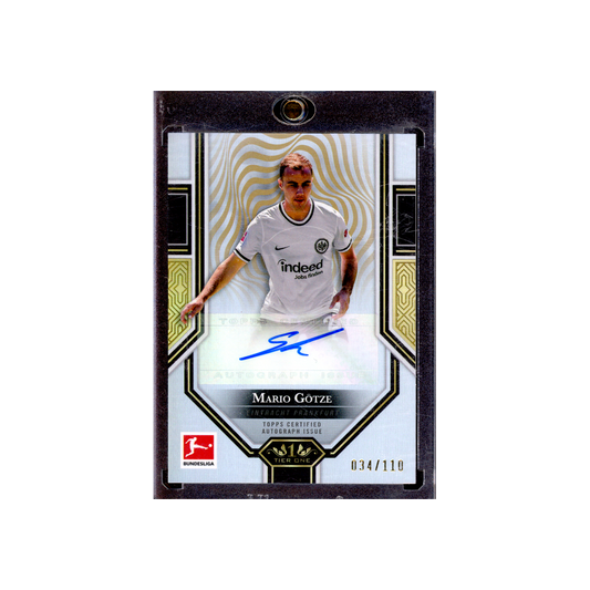Mario Götze 2022-23 Topps Tier One Ball Magnet Auto /110