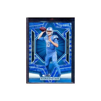 Jared Goff 2023 Panini Rookies & Stars Football True Blue /49