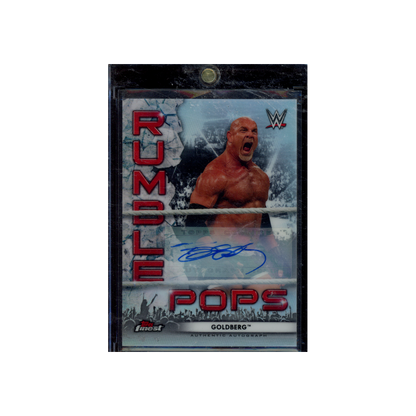 Goldberg 2021 Topps Finest Rumble Pops Auto
