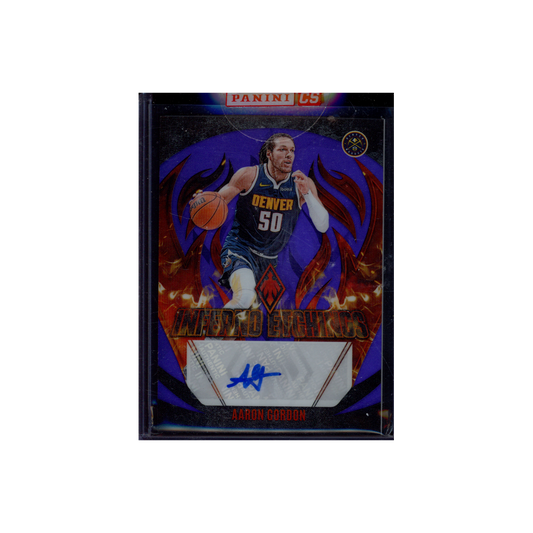 Aaron Gordon 2023-24 Panini Phoenix Basketball Inferno Etchings Auto /75