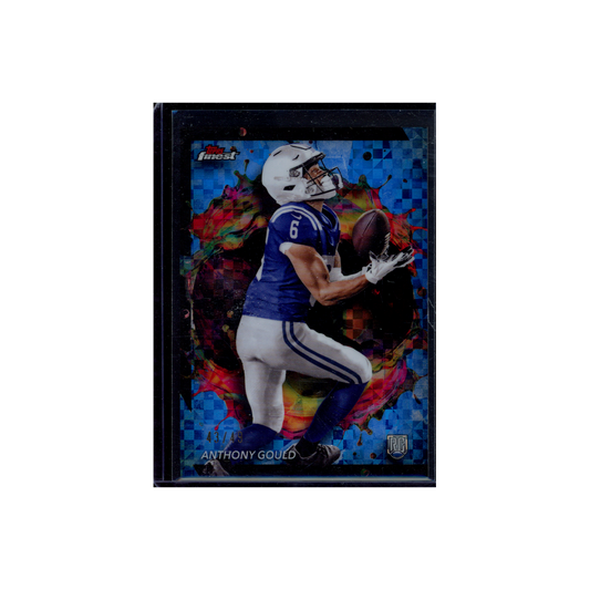 Anthony Gould 2024 Topps Finest Football Rookie Blue /49