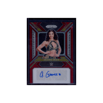 Arianna Grace 2024 Panini Prizm WWE Sensational Signatures Auto Red /99