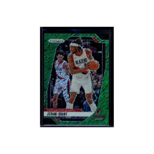Jerami Grant 2024-25 Panini Prizm Basketball Green Shimmer FOTL /5