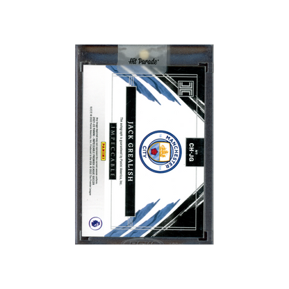 Jack Grealish 2021-22 Panini Impeccable Premier League Soccer Club History Auto /94