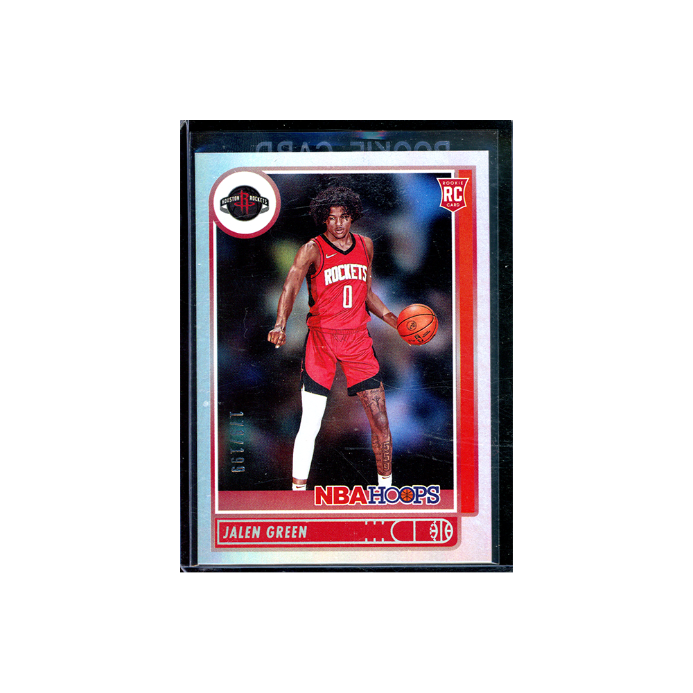 Jalen Green 2021-22 Panini Hoops Basketball Silver Rookie /199