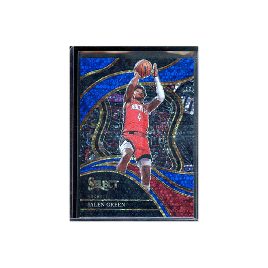 Jalen Green 2023-24 Panini Select Basketball Fast Break Blue Courtside /25