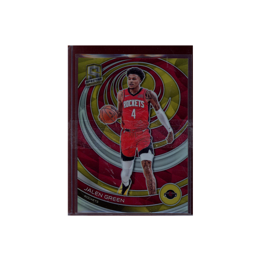 Jalen Green 2022-23 Panini Spectra Basketball Gold /10