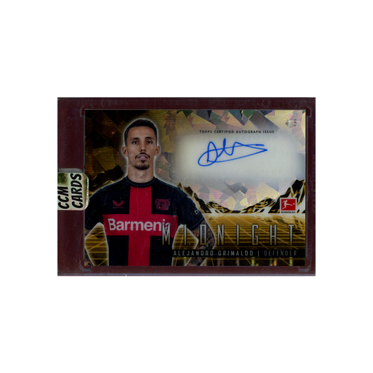 Alejandro Grimaldo 2024 Topps Midnight Auto /5