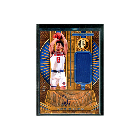 Quentin Grimes 2021-22 Panini Chronicles Gold Standard Basketball RPA /99