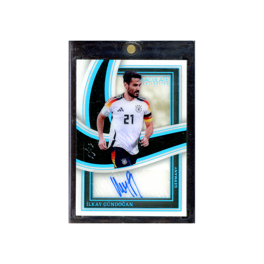 Ilkay Gündogan 2023-24 Panini Immaculate Collection Soccer Shadow Signatures Auto 1/1