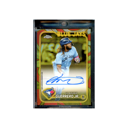 Vladimir Guerrero Jr. 2024 Topps Chrome Auto Rose Gold /25