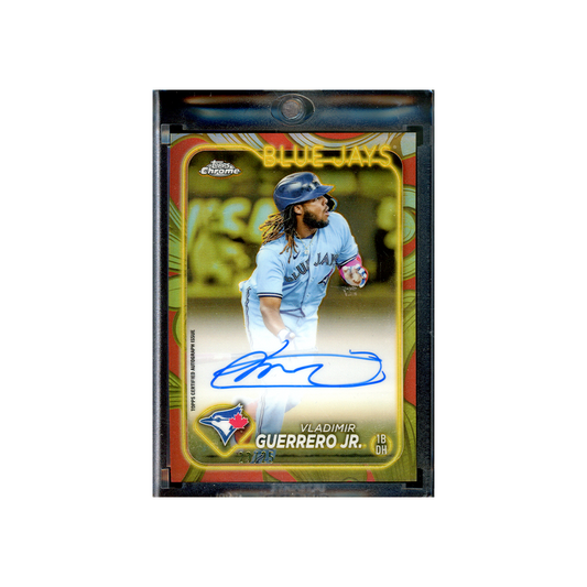 Vladimir Guerrero Jr. 2024 Topps Chrome Auto Rose Gold /25