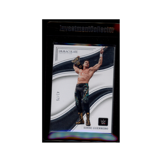 Eddie Guerrero 2023 Panini Immaculate Collection WWE /75