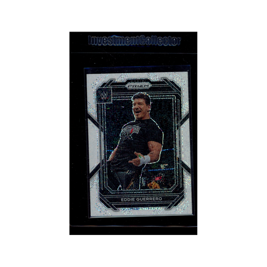 Eddie Guerrero 2023 Panini Prizm WWE White Sparkle Prizm