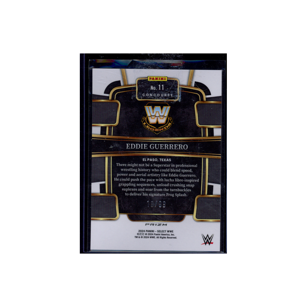 Eddie Guerrero 2024 Panini Select WWE Red Wave /99