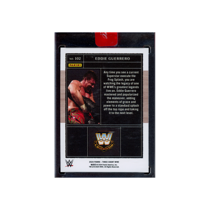 Eddie Guerrero 2024 Panini Three Count WWE /40