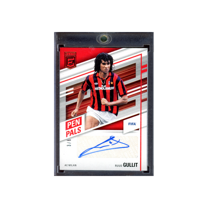 Ruud Gullit 2022-23 Panini Donruss Elite Fifa Soccer Pen Pals Auto /6