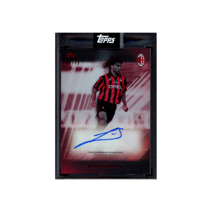 Ruud Gullit 2024 Topps AC Milan Set Auto /49