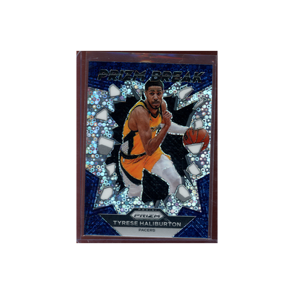Tyrese Haliburton 2023-24 Panini Prizm Basketball Prizm Break Disco