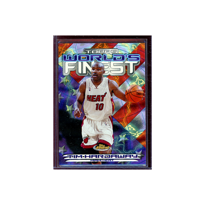 Tim Hardaway 2000 Topps Finest Basketball World's Finest