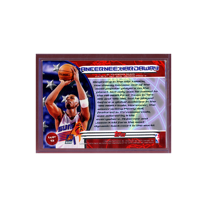 Anfernee Hardaway 2000 Topps Finest Basketball World's Finest