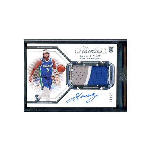 Jaden Hardy 2022-23 Panini Flawless Basketball RPA /25