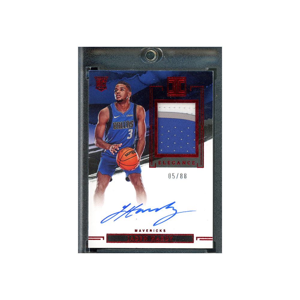 Jaden Hardy 2022-23 Panini Impeccable Basketball RPA /88