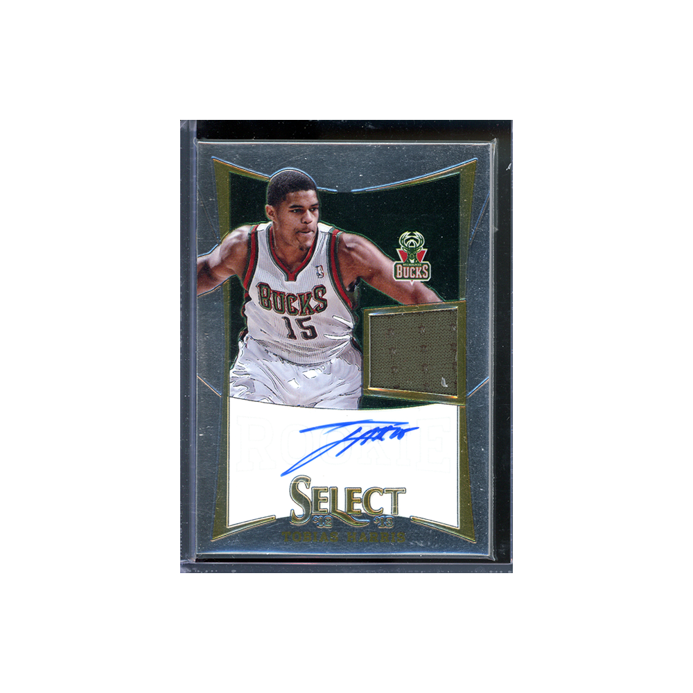 Tobias Harris 2012-13 Panini Select Basketball Patch Auto /299