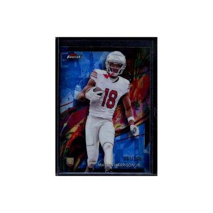 Marvin Harrison Jr. 2024 Topps Finest Football Rookie Blue /200
