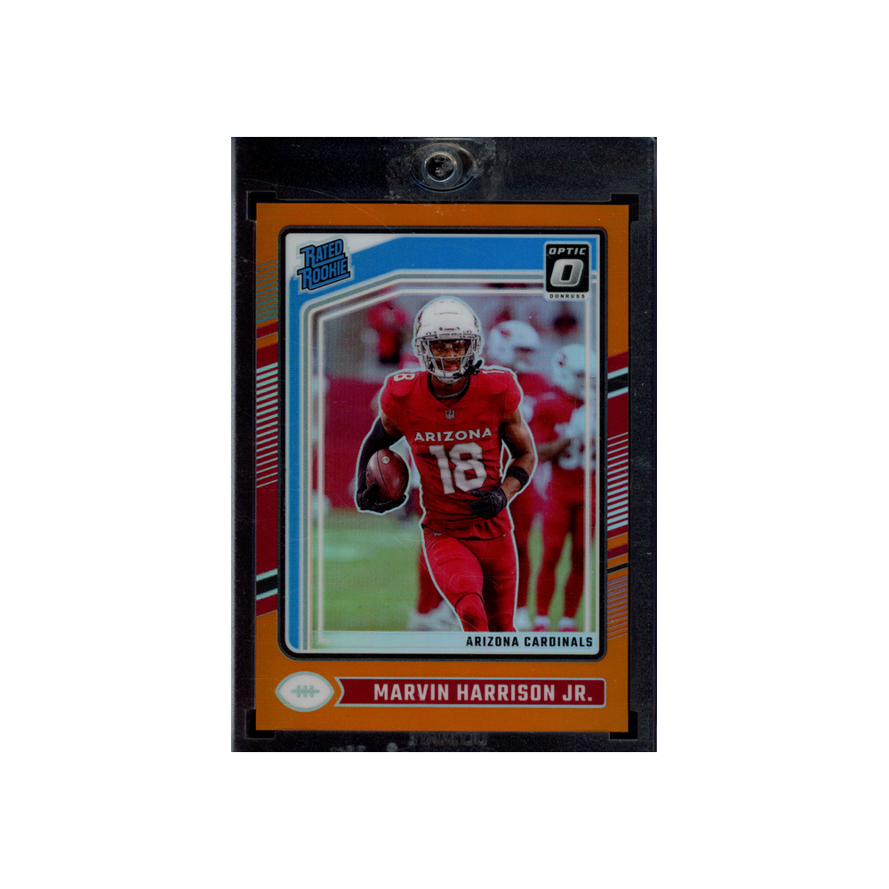 Marvin Harrison Jr 2024 Panini Donruss Optic Football Rated Rookie Orange /249
