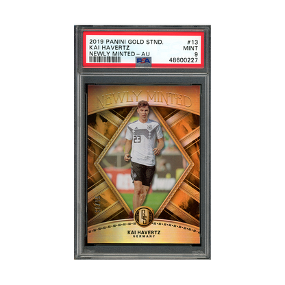 Kai Havertz 2019 Panini Gold Standard Newly Minted AU /79 PSA 9