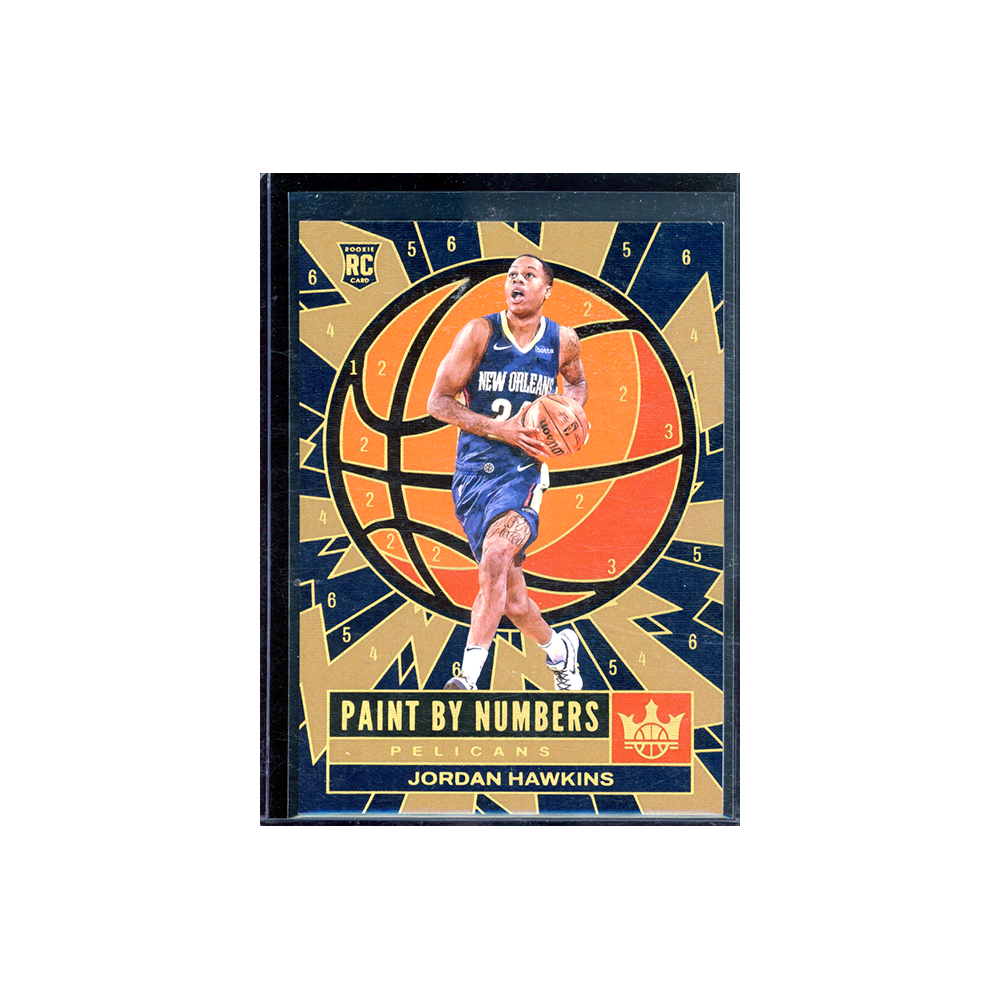 Jordan Hawkins 2023-24 Panini Court Kings Basketball Paint By Numbers Rookie