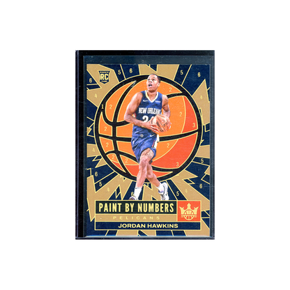 Jordan Hawkins 2023-24 Panini Court Kings Basketball Paint By Numbers Rookie