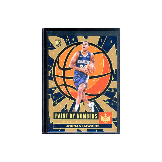 Jordan Hawkins 2023-24 Panini Court Kings Basketball Paint By Numbers Rookie