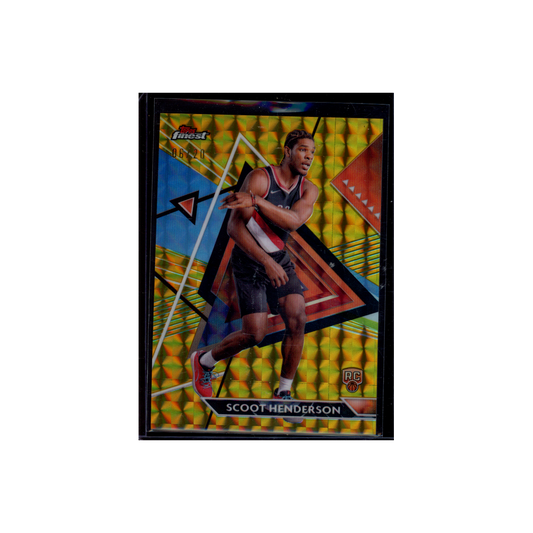 Scoot Henderson 2023-24 Topps Finest Basketball Rookie /20