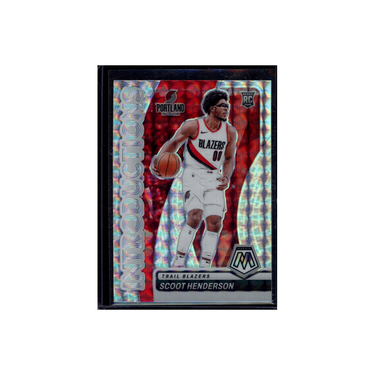 Scoot Henderson 2023-24 Panini Mosaic Introductions Rookie Mosaic