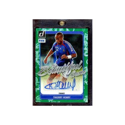 Thierry Henry 2024-25 Panini Donruss Soccer The Beautiful Game Auto Dragon /5